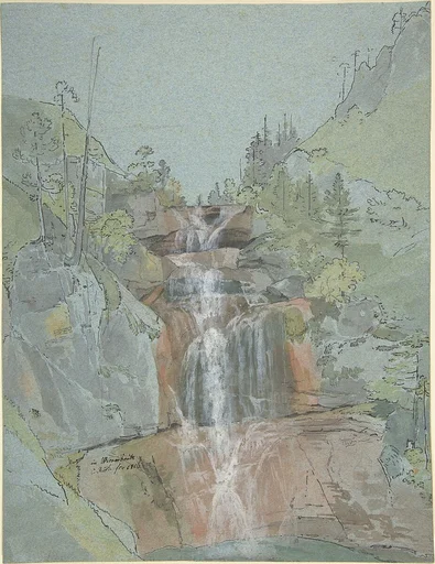 Landscape with a Waterfall