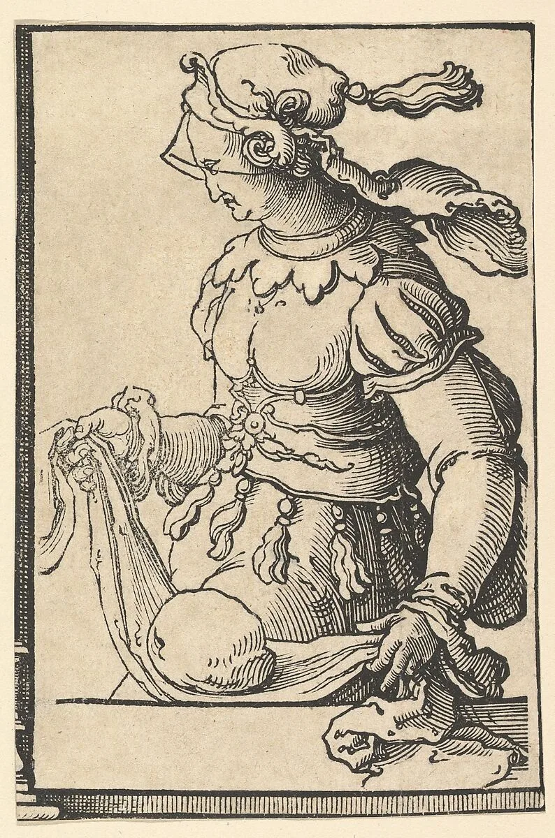 Cumean Sibyl, from the series of Sibyls — Lucas van Leyden