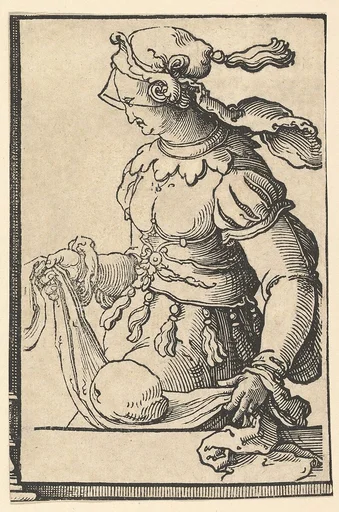 Cumean Sibyl, from the series of Sibyls