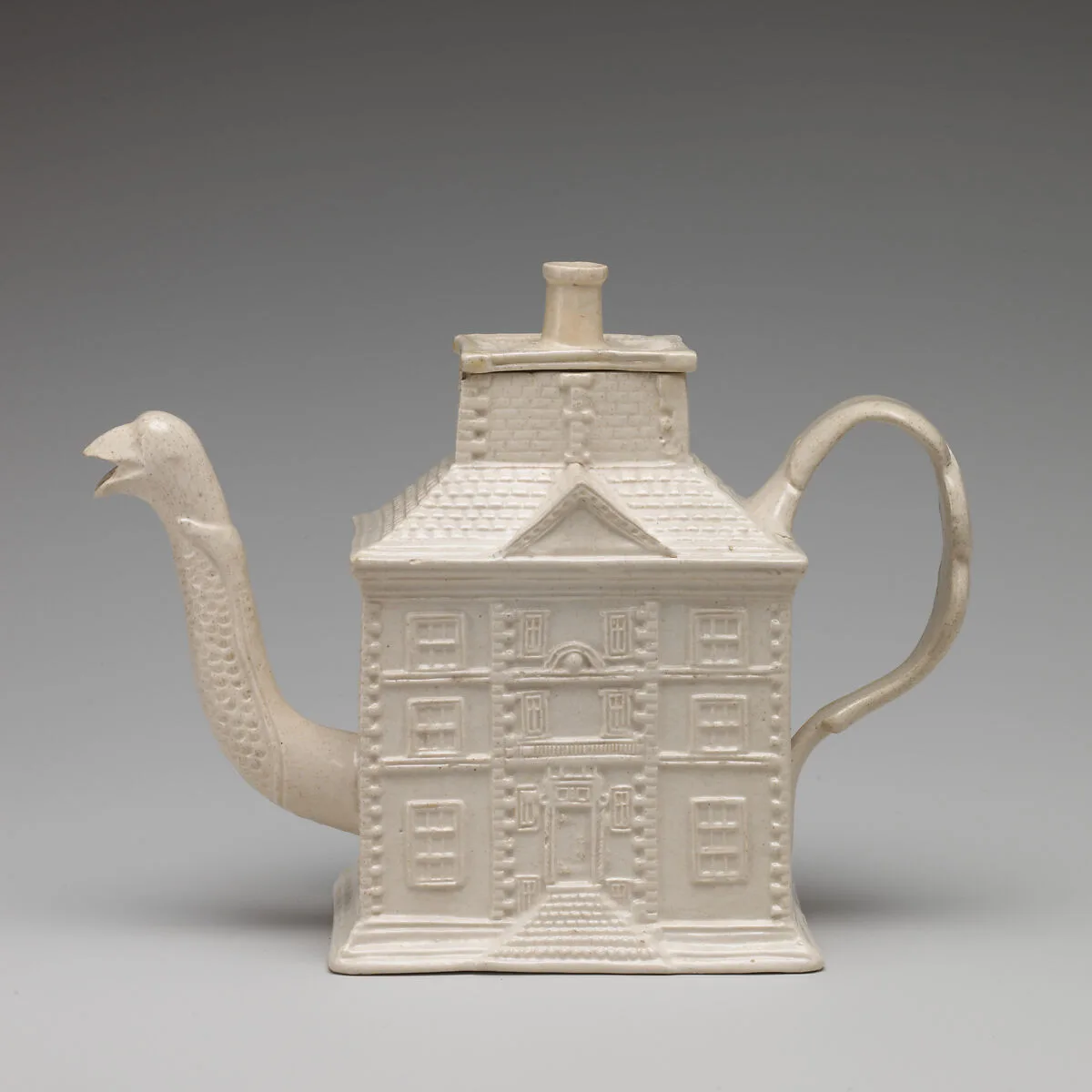 Teapot in the form of a house — Unknown