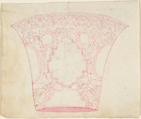 Design for Helmet or Crown — Anonymous, Islamic