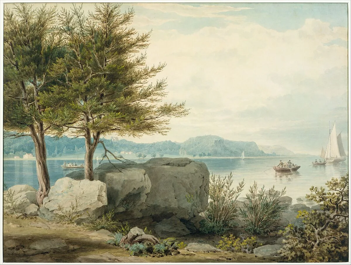 Weehawken from Turtle Grove — William Guy Wall|William James Bennett