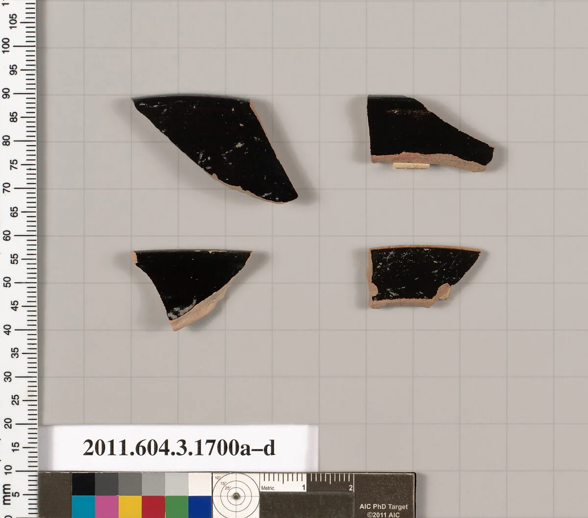 Terracotta rim fragments of kylikes: Band cups (drinking cups) — Unknown