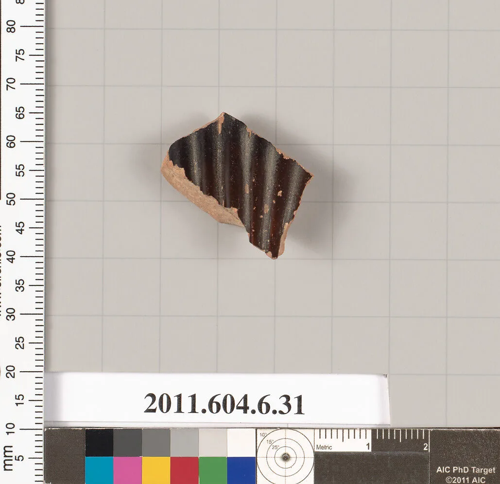 Terracotta fragment of an open shape — Unknown