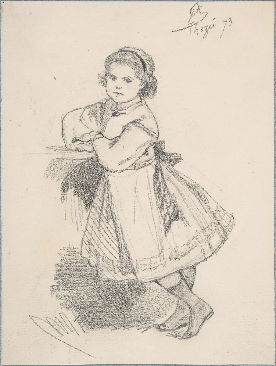 Little Girl — Félicien Rops
