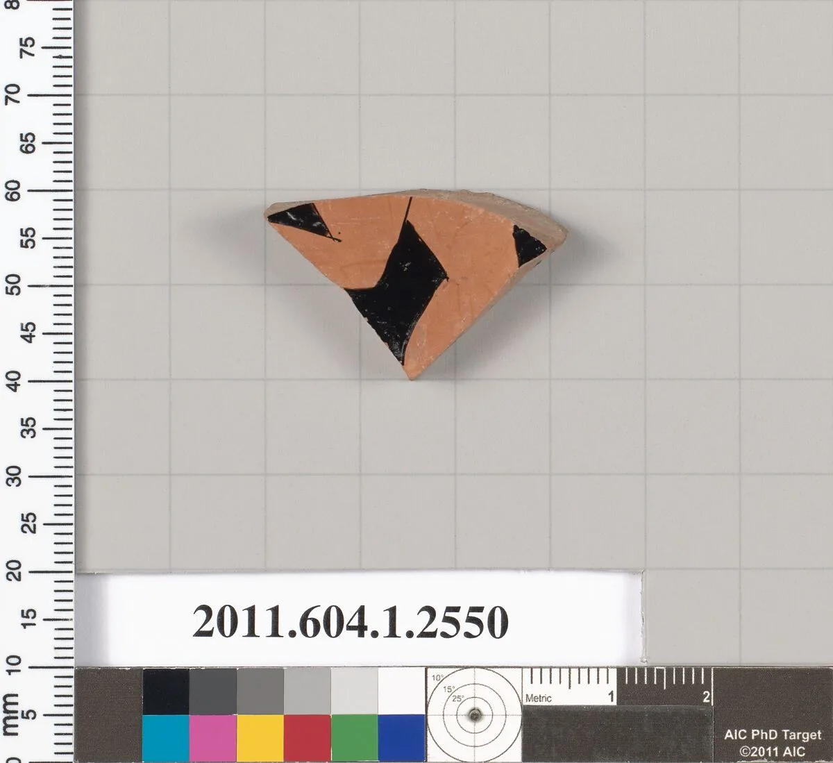 Terracotta fragment of a kylix (drinking cup) — Unknown