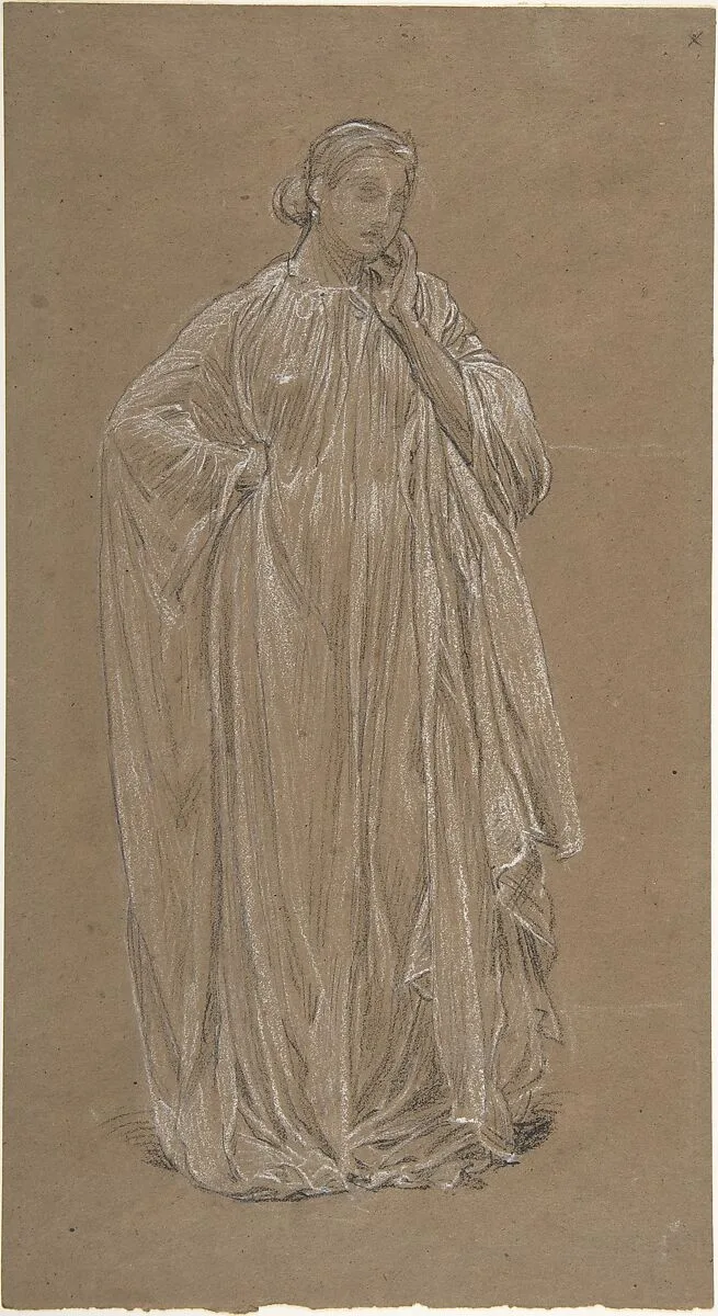 Draped Model — Albert Joseph Moore