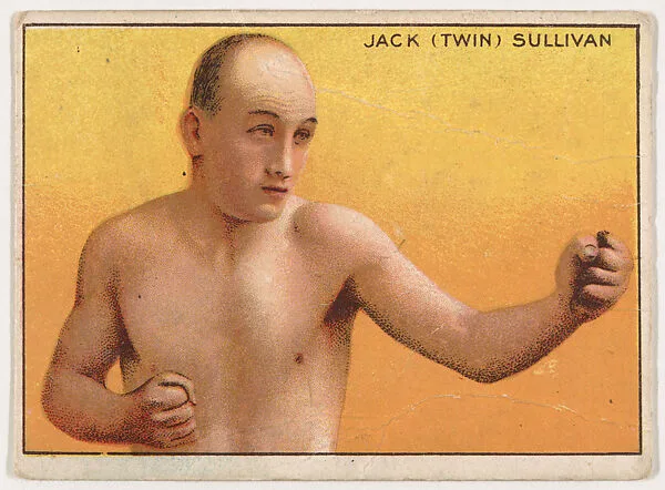 Jack (Twin) Sullivan, from the Champion Pugilists series (T219), issued by Mecca and Hassan Cigarettes — Mecca Cigarettes|Hassan Cigarettes