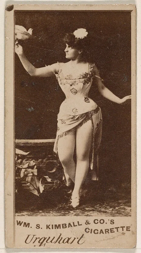 Miss Urquhart, from the Actresses series (N203) issued by Wm. S. Kimball & Co. — William S. Kimball & Company