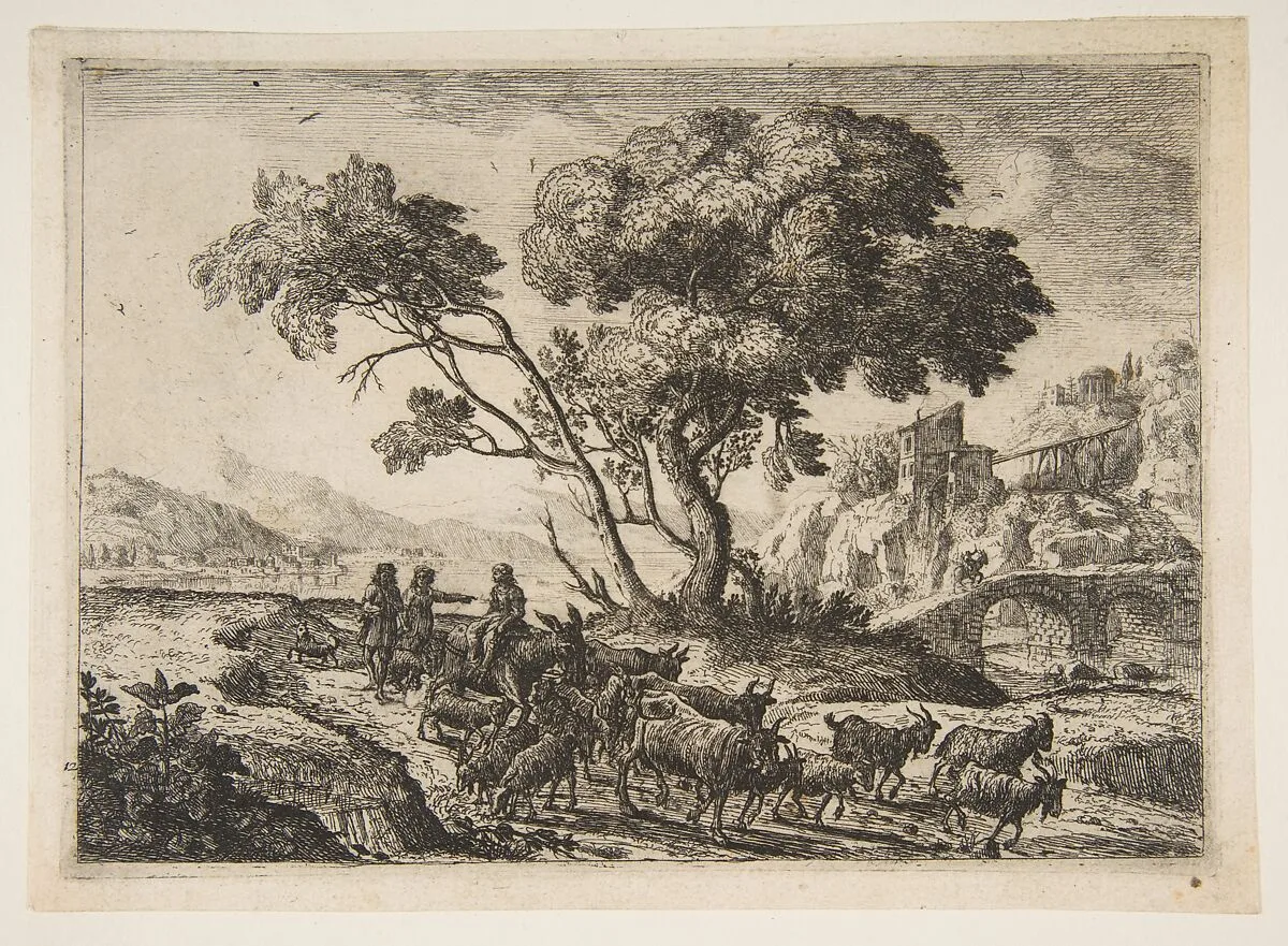 Departure for the Fields — Claude Lorrain (Claude Gellée)
