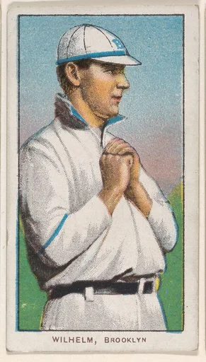 Wilhelm, Brooklyn, National League, from the White Border series (T206) for the American Tobacco Company