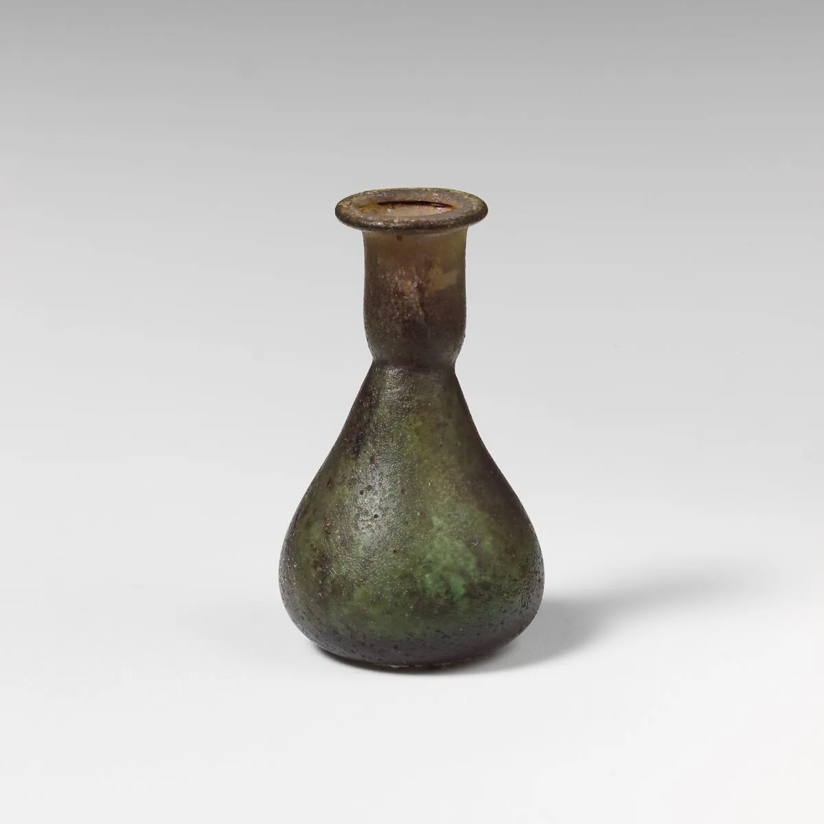 Glass perfume bottle — Unknown