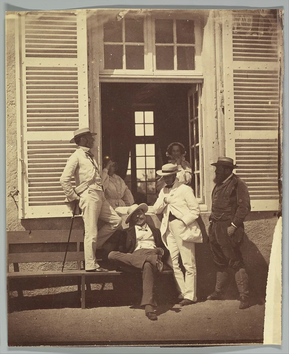 Quelques familiers de Louis Robert — Olympe Aguado de las Marismas