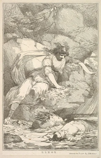Elegy, from "Fifteen Etchings Dedicated to Sir Joshua Reynolds"