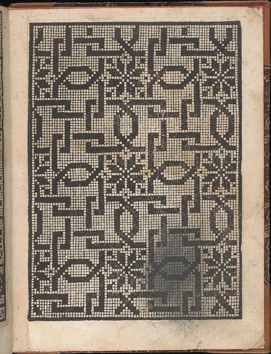 Spechio di pensieri delle belle et Virtudiose donne, page 11 (recto) — Matteo Pagano