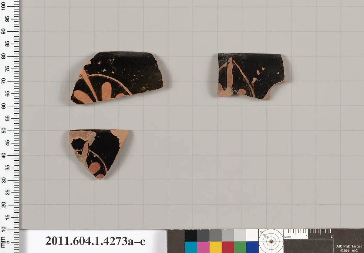 Terracotta rim fragments of kylikes (drinking cups) — Unknown
