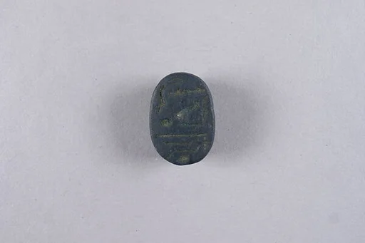 Scarab with Hieroglyphs