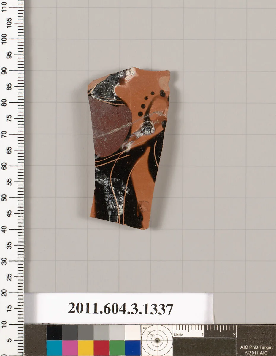 Terracotta fragment of a skyphos (deep drinking cup) — Unknown