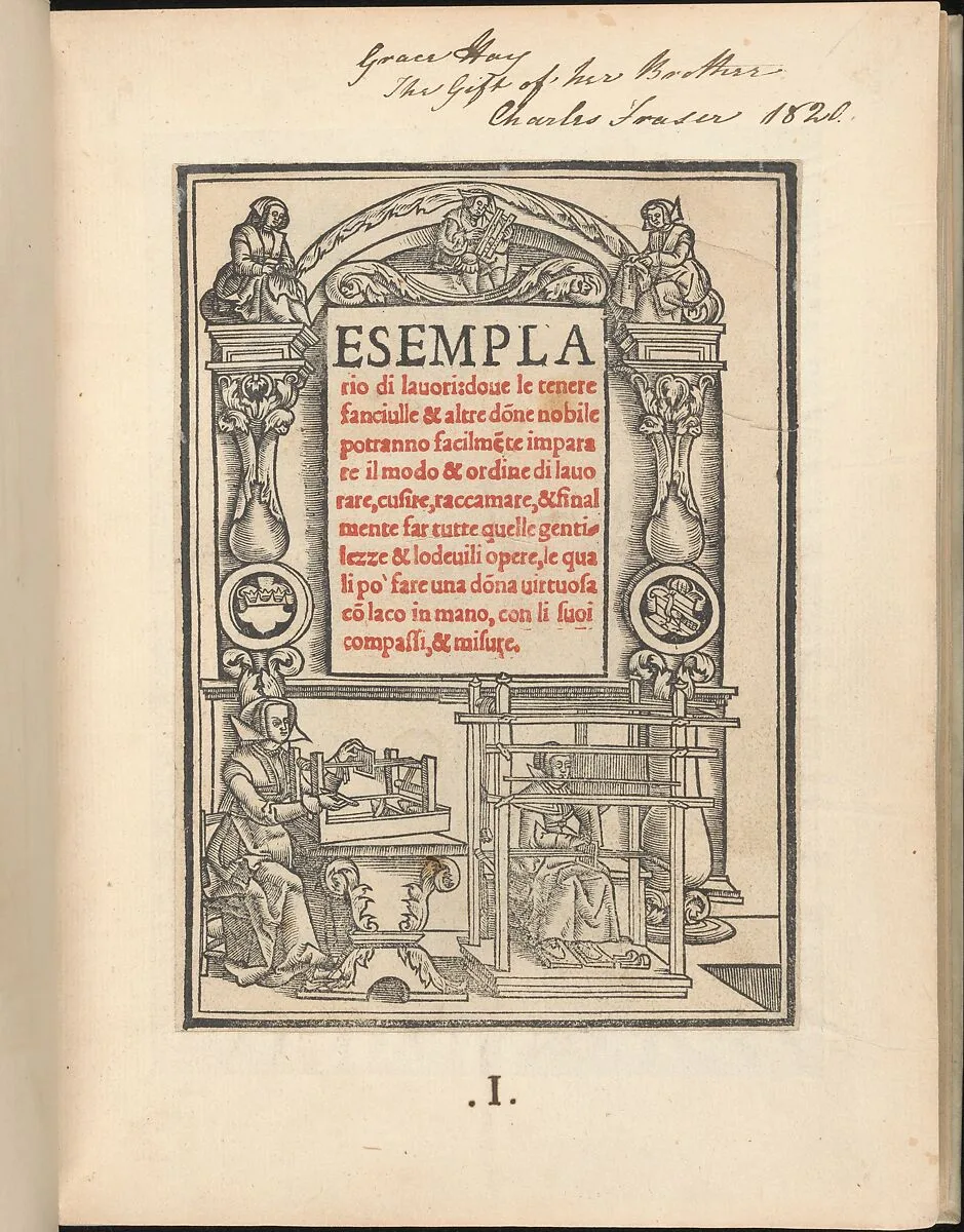 Esemplario di lavori — Nicolò Zoppino