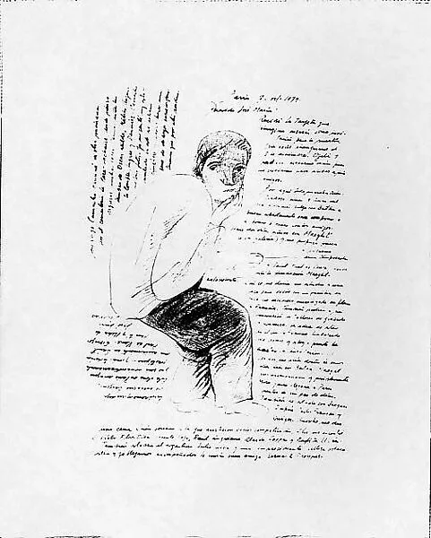The Stimulation of the Père Lachaise Cemetery — José Luis Cuevas