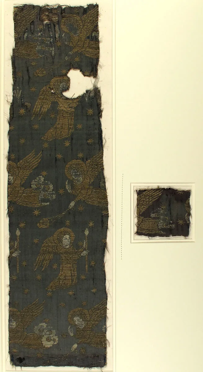 Textile with Brocade — Unknown