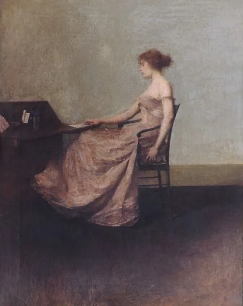 The Letter — Thomas Wilmer Dewing