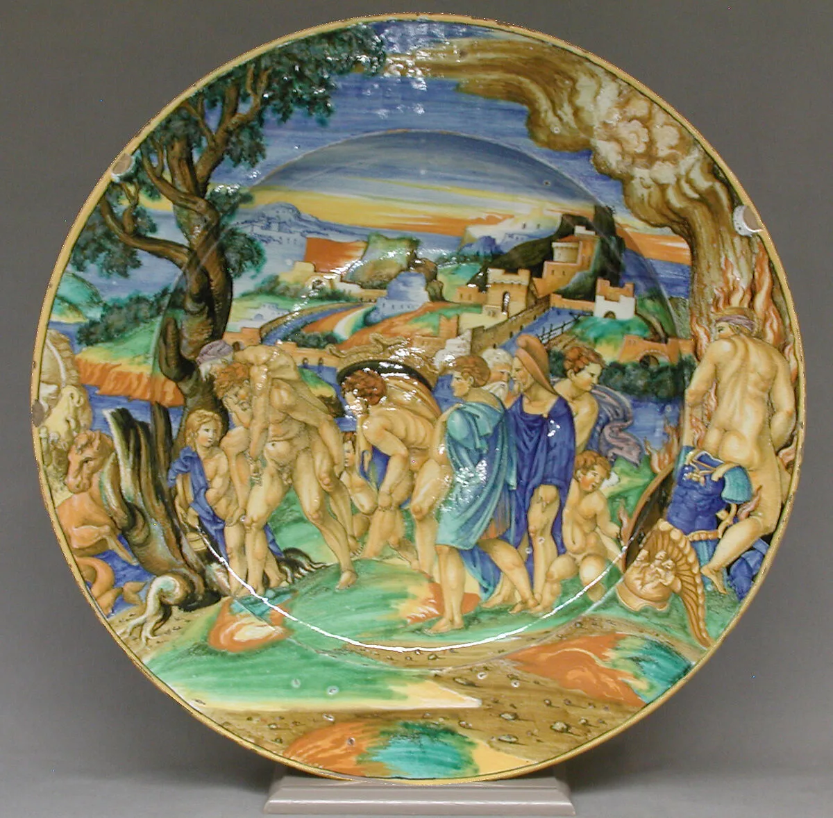 Dish — Fra Xanto Avelli da Rovigo
