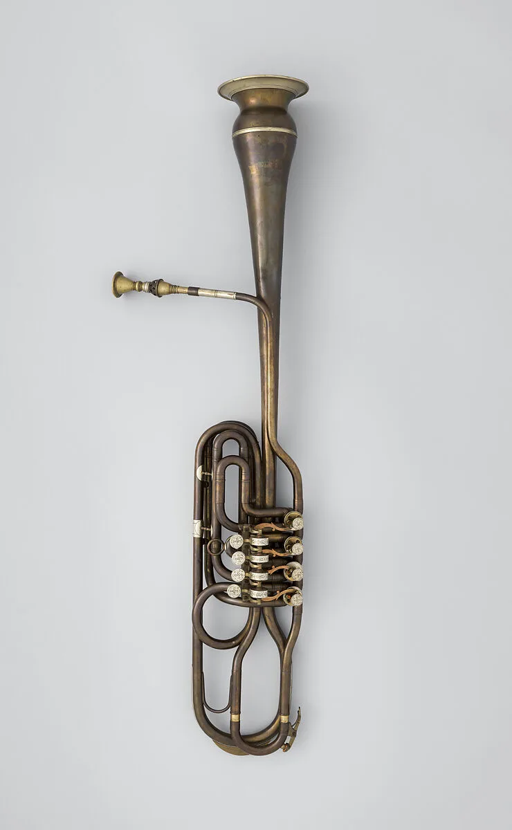 Clavicorno fagotto (brass bassoon) in B-flat — Unknown