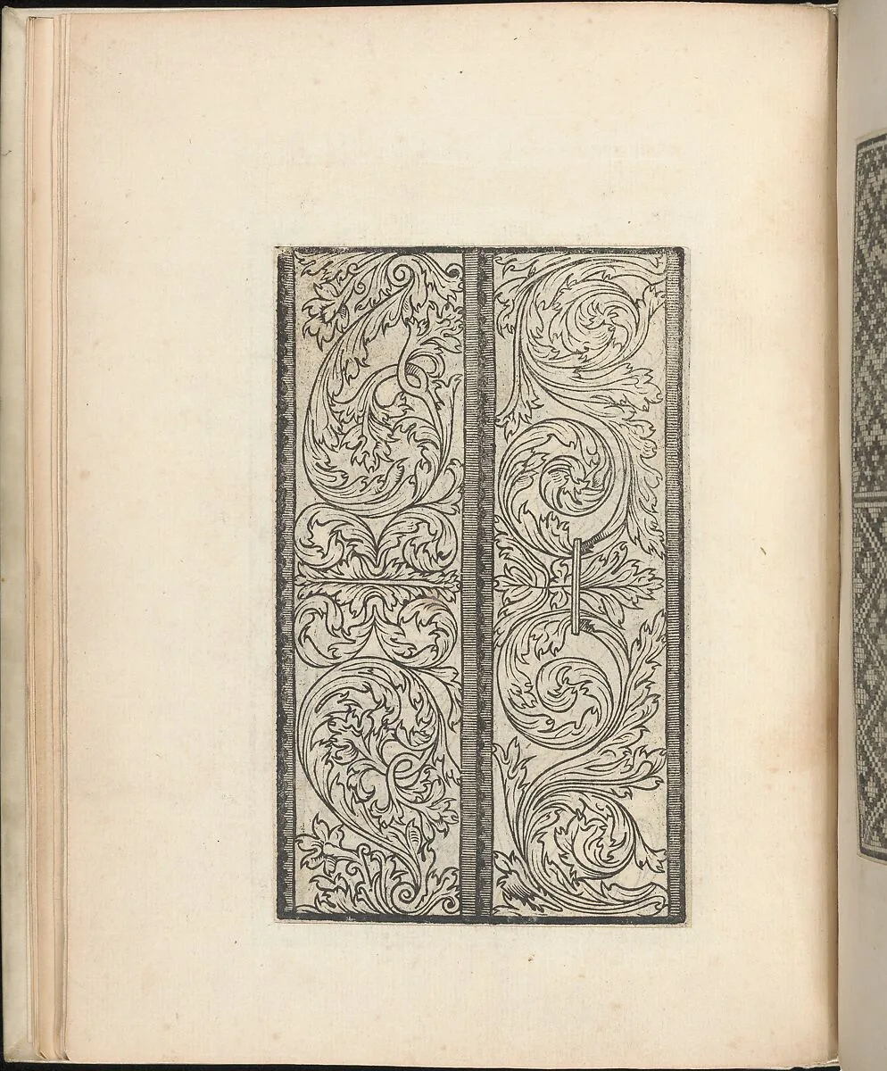 Esemplario di lavori, page 6 (verso) — Nicolò Zoppino