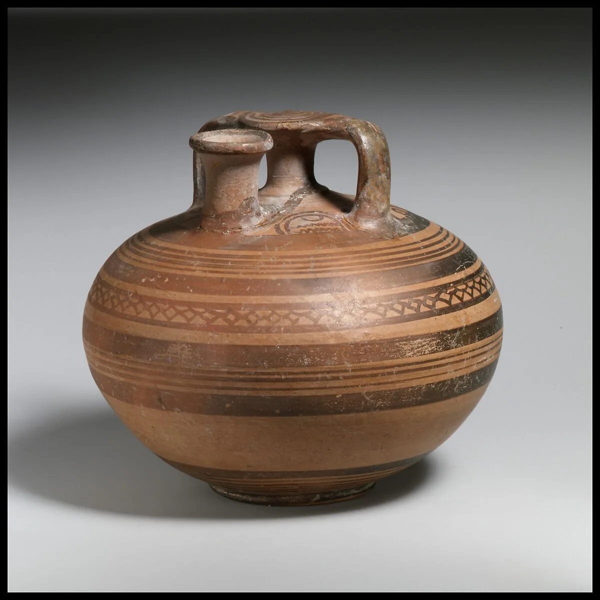 Terracotta stirrup jar — Unknown
