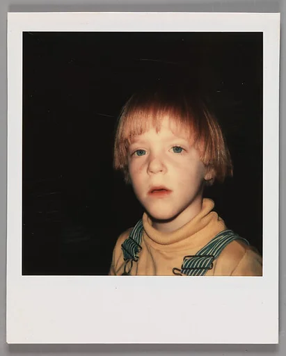 [Unidentified Family: Child Wearing Overalls]