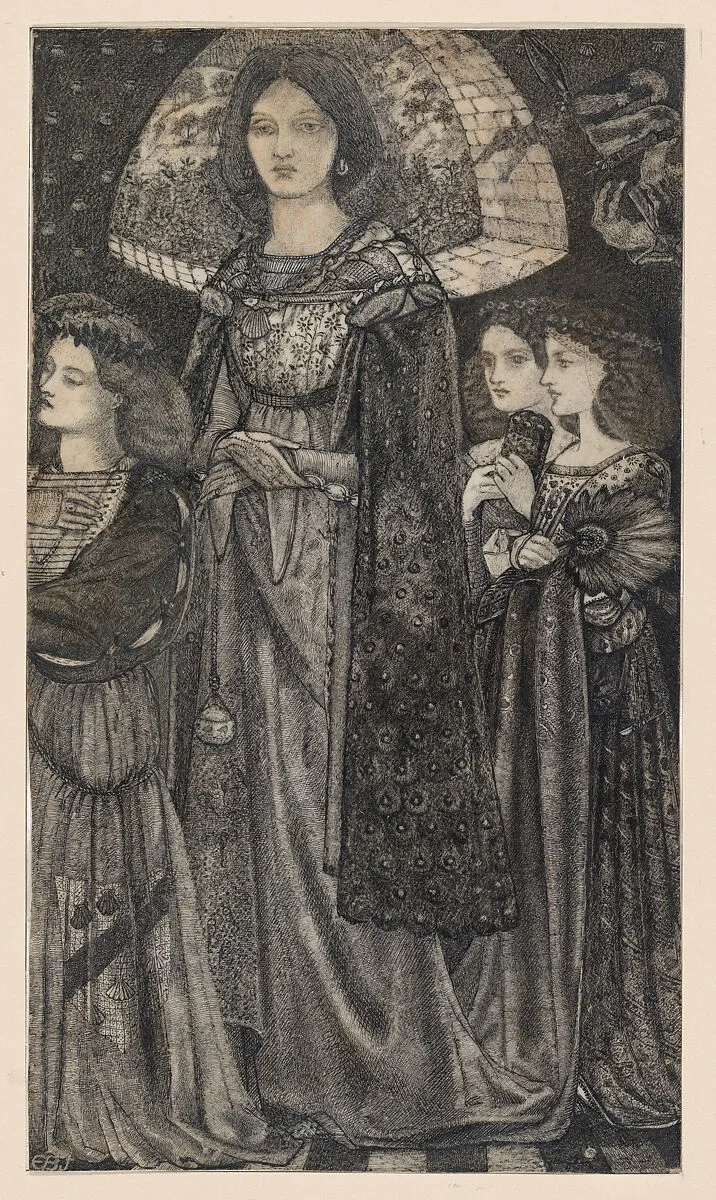 Alice, la Belle Pèlerine — Sir Edward Burne-Jones