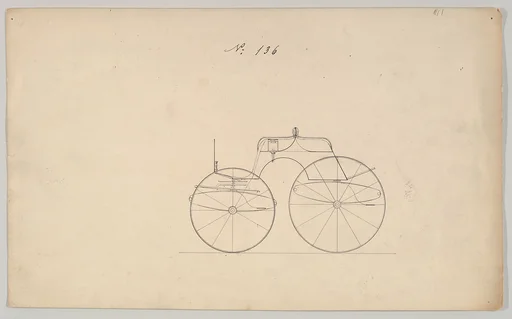 Four Wheel Dog Cart #136