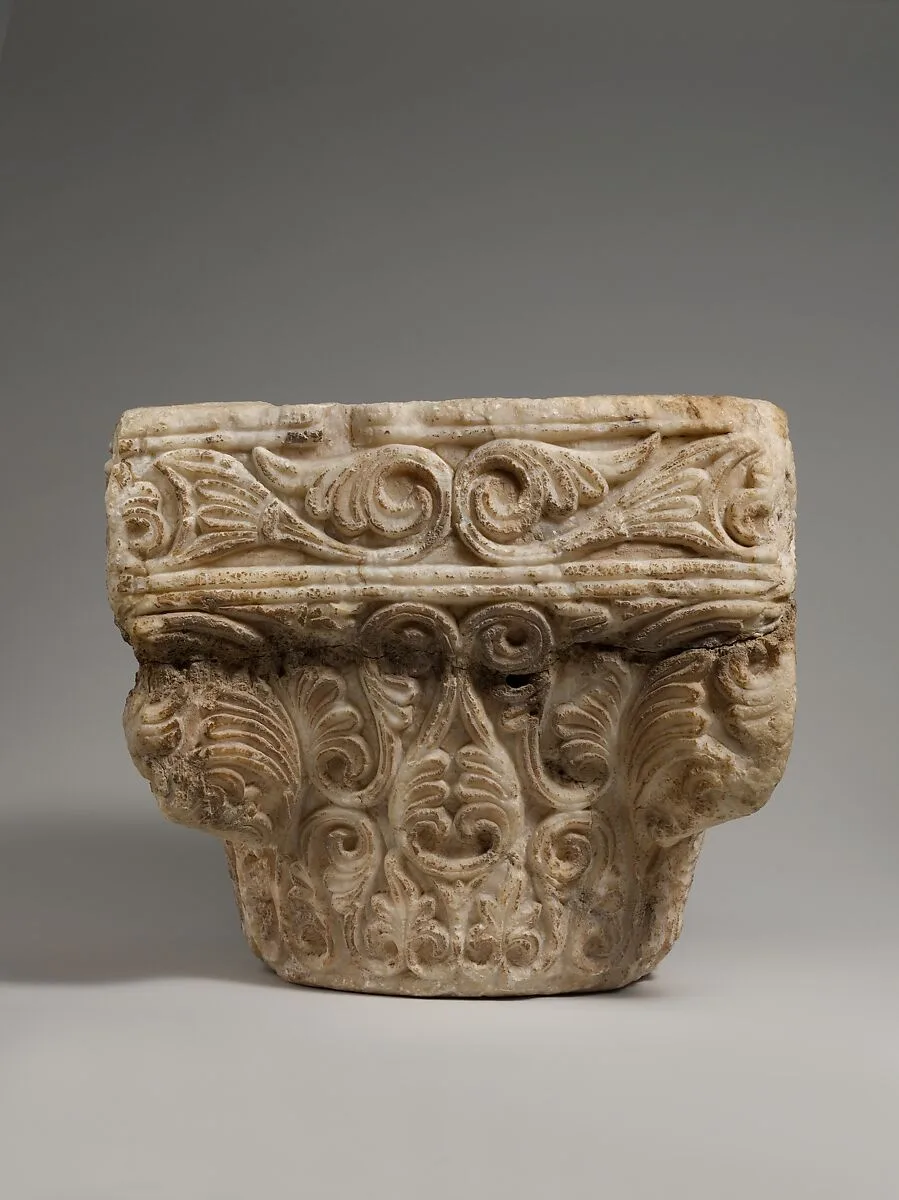 Capital with Leaves — Unknown