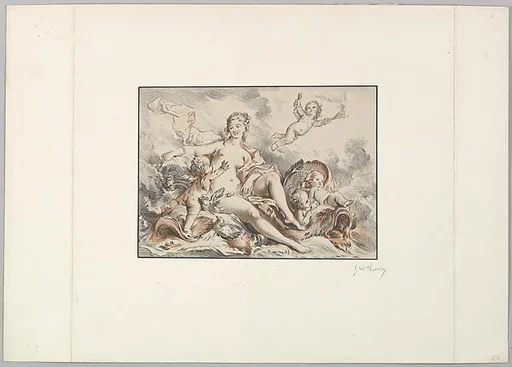 Woman Seated with Four Putti