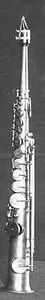 Soprano saxophone in B-Flat — Adolphe (Antoine Joseph) Sax