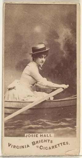 Josie Hall, from the Actors and Actresses series (N45, Type 1) for Virginia Brights Cigarettes