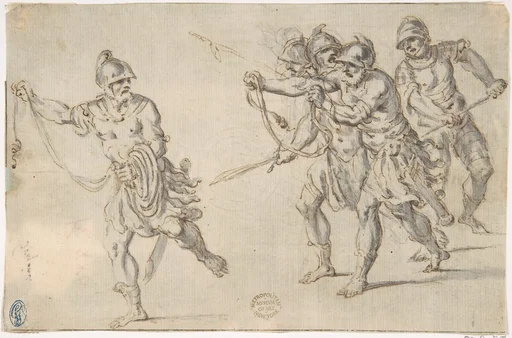 Soldiers Running