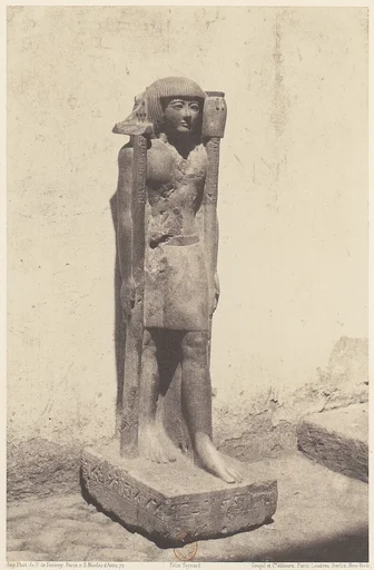 Syout (Lycopolis), Statue Appartenant au Docteaur Cuny