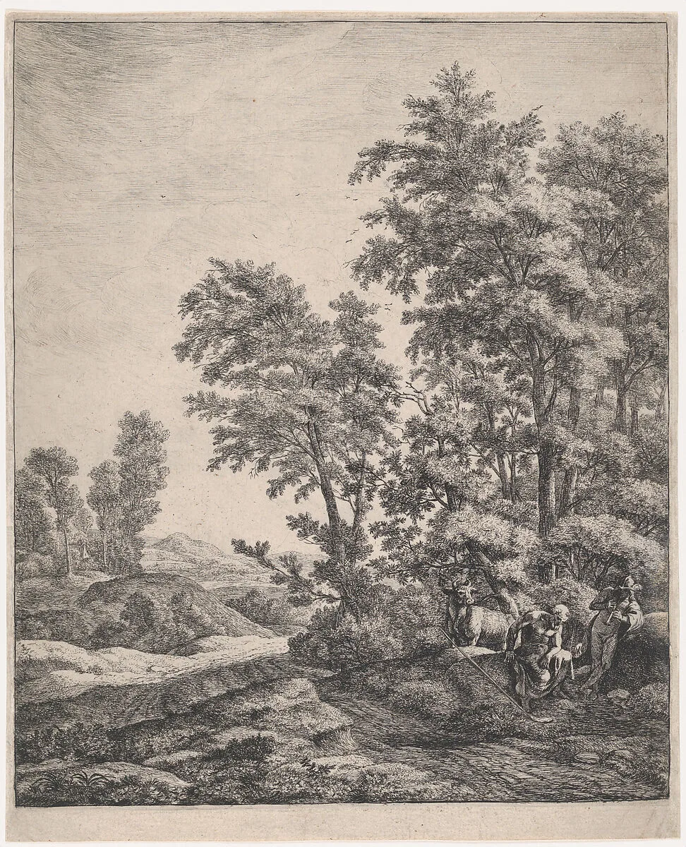 Mercury and Argus — Anthonie Waterloo