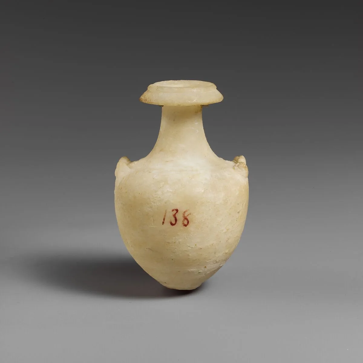 Miniature alabaster amphora (jar) — Unknown