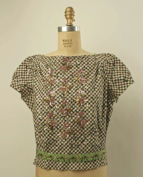 Evening blouse — Mainbocher|Mainbocher