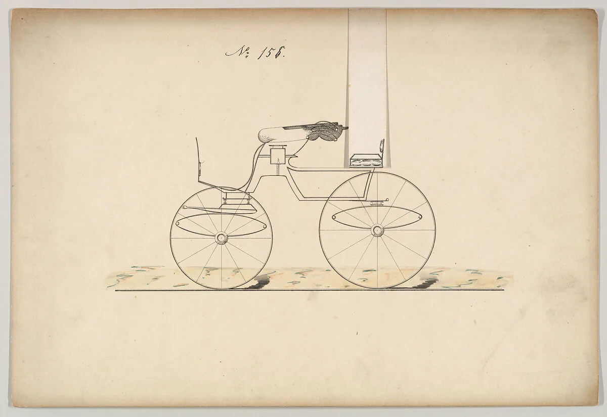 Design for Phaeton, no. 158 — Brewster & Co.