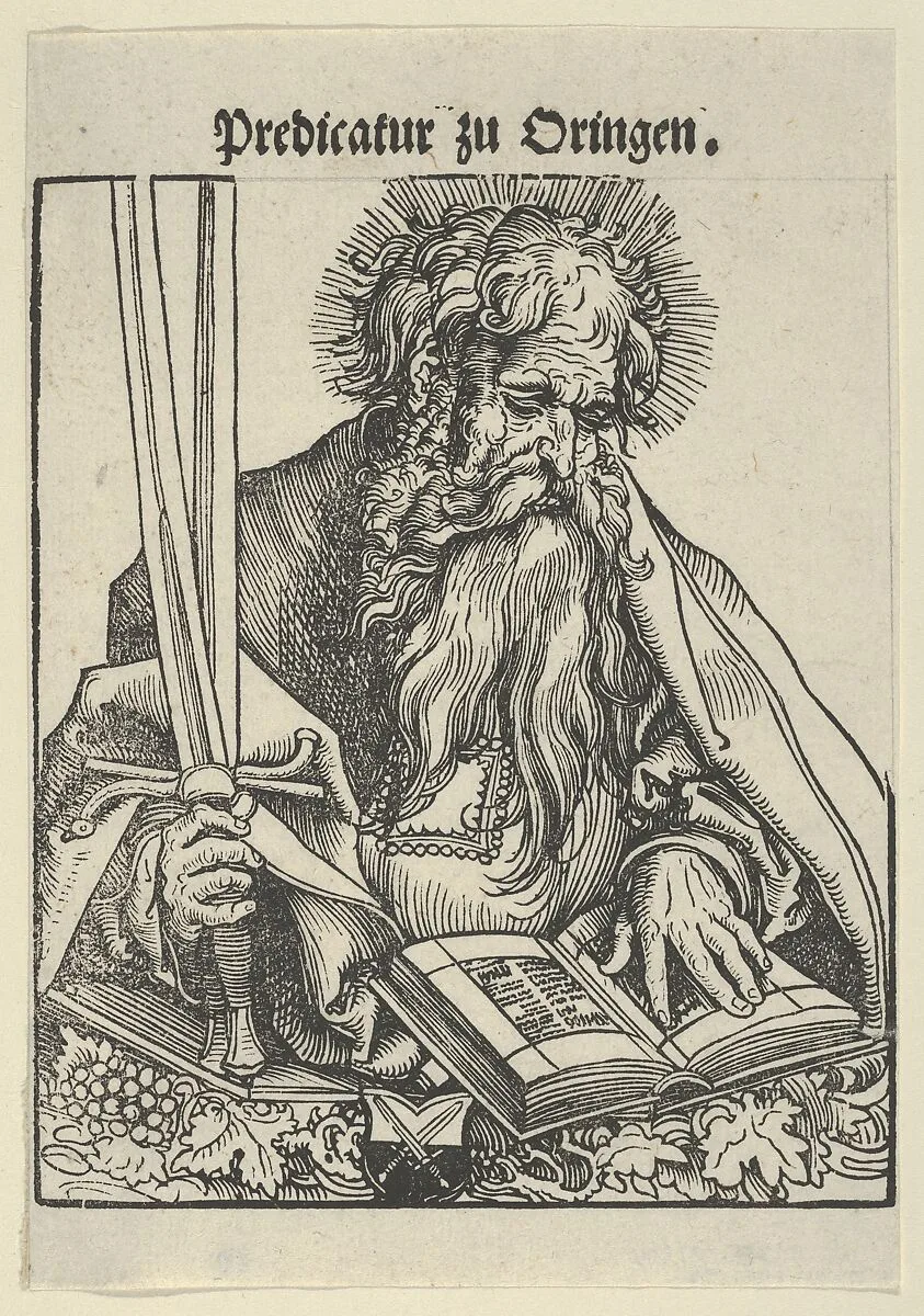 Bust of St. Paul, from the Wittenberg Reliquaries — Lucas Cranach the Elder