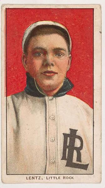 Harry Lentz, Little Rock, from Coupon Cigarettes Baseball Issue, 1910 — Coupon Cigarettes