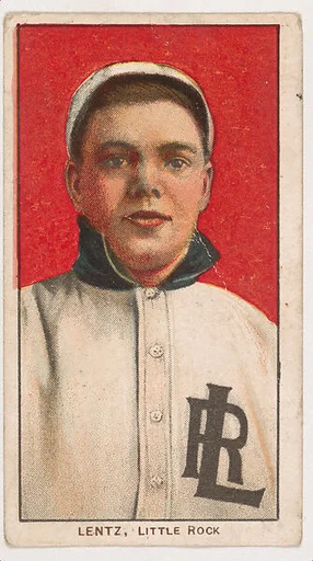 Harry Lentz, Little Rock, from Coupon Cigarettes Baseball Issue, 1910