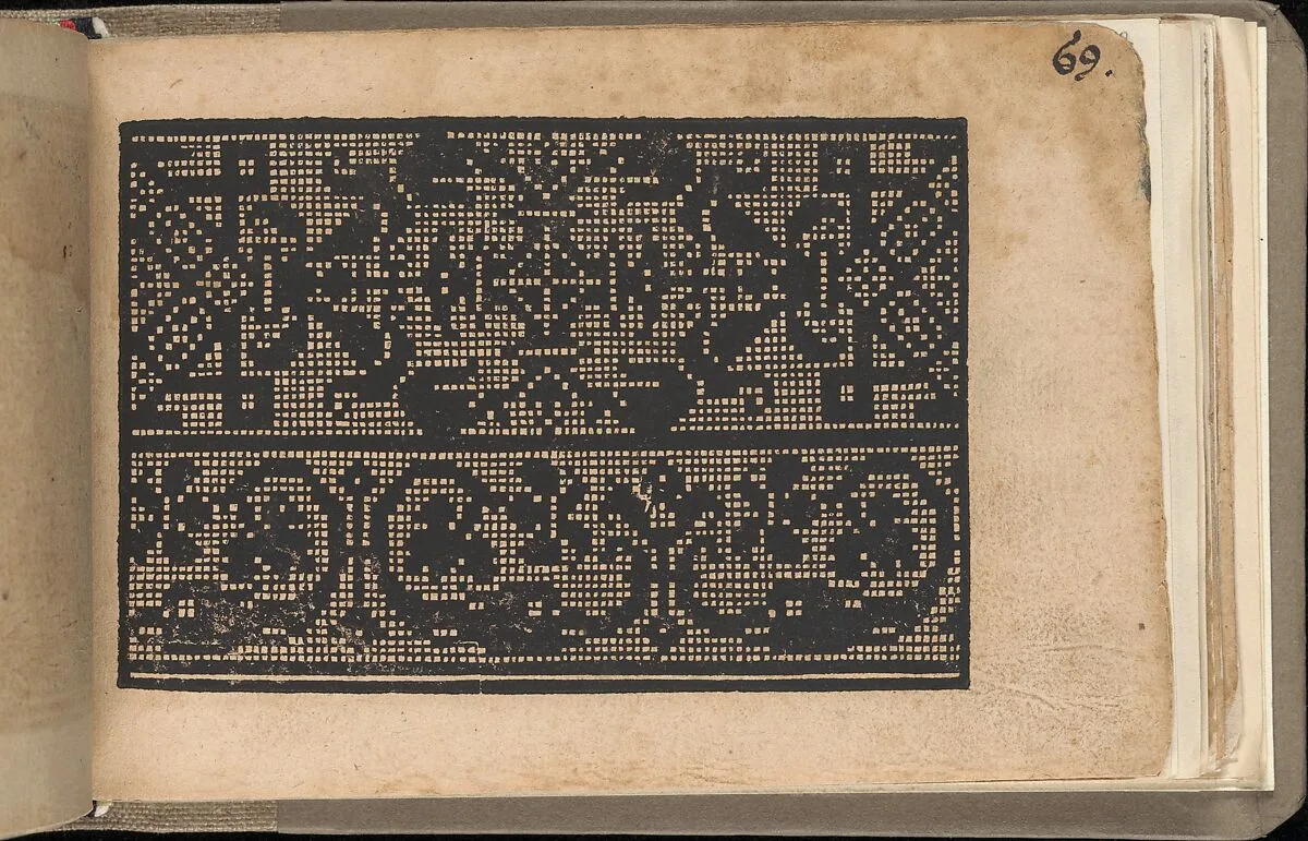 Schön newes Modelbuch (Page 69r) — Sigismundus Latomus