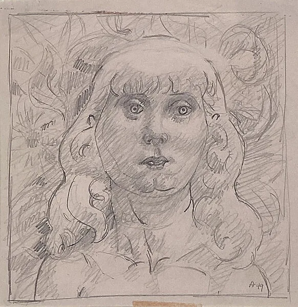 Untitled (woman's head) — Peter Agostini