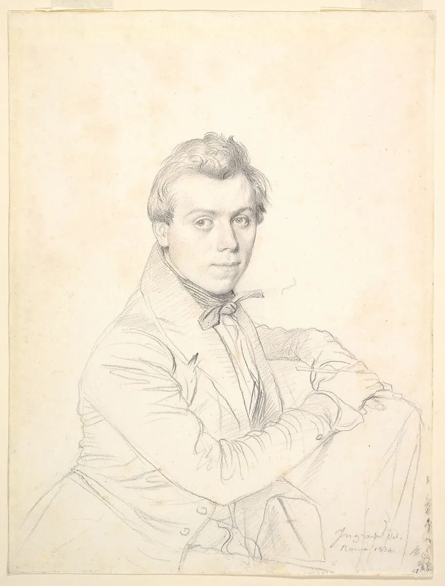 The Architect Charles-Victor Famin — Jean Auguste Dominique Ingres