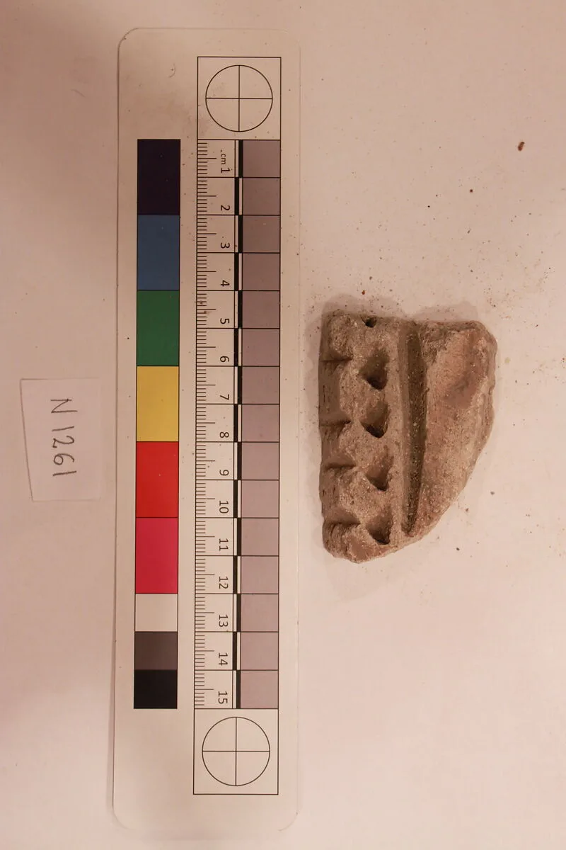 Stucco Fragment — Unknown